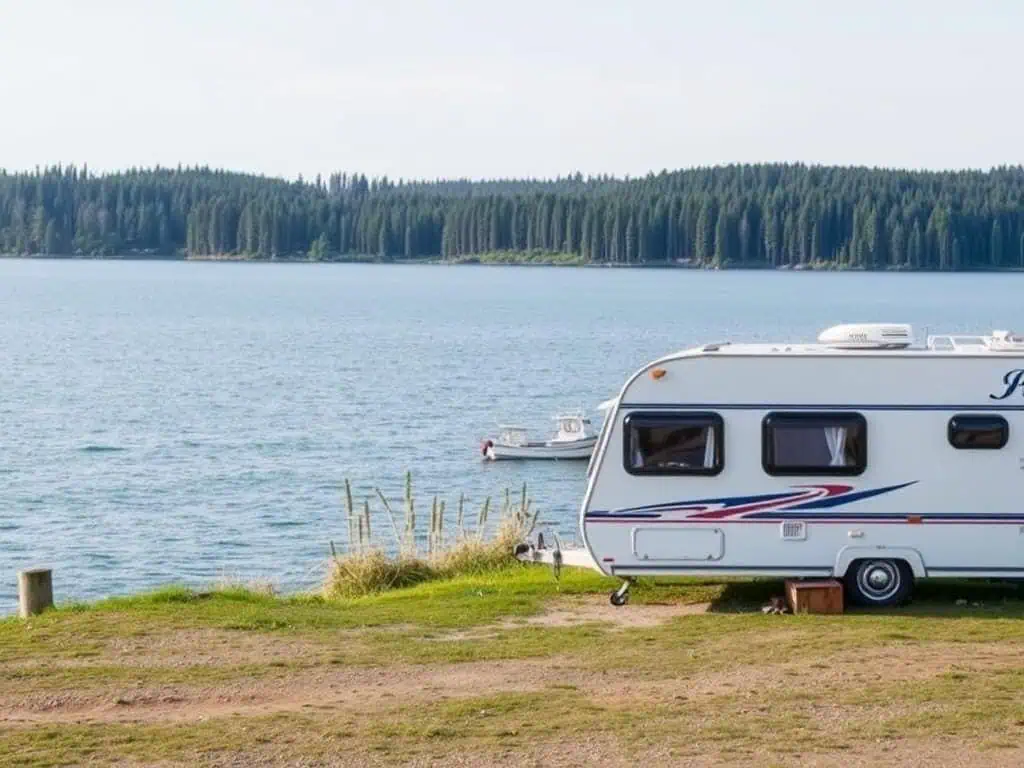 На каком расстоянии от водоёма можно оставлять караван в России: полный разбор всех нюансов